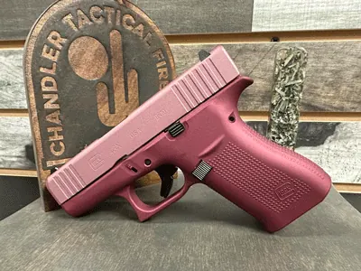 A bright two-tone Cerakote package.